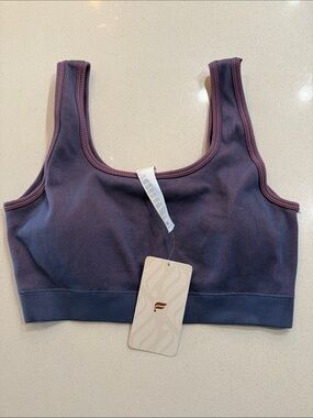 NWT Fabletics Harper Seamless Sports  Bra Scooped Back Moisture Wicking Size XL